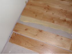 Wood You Like, Duoplank Oak Rustic on Underfloor Heating