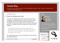 old Blogger classic Rounders 2 template