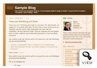 old Blogger classic Thisaway template