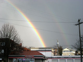 Double Rainbow, West Seattle