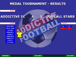 Addictive Football - Results