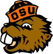 Oregon State University school mascot Benny Beaver prior to 1999