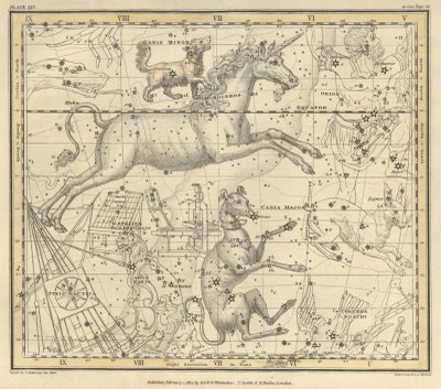 Plate from Jamieson's Celestial Atlas