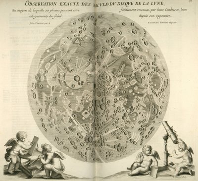 Chérubin d'Orléans - Macule du Disque (map of moon surface)