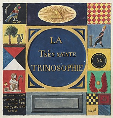 La Tres Sainte Trinsophie Titlepage