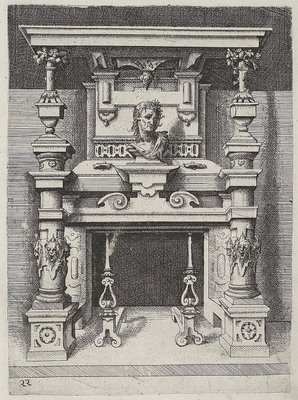 Tuscan engraving by Dietterlin
