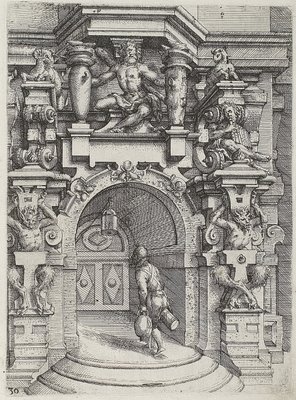 1598 Tuscan architectural fantasy
