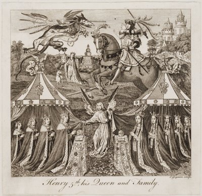 Henry 5th, his Queen and Family