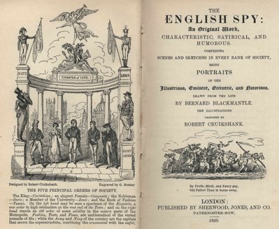 The English Spy - Titlepage