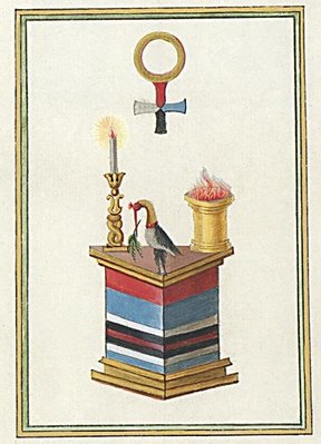 Ibis, Flame on Altar