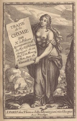 Frontpiece , Nicaise Le Févre - 'Traicté de la Chymie'