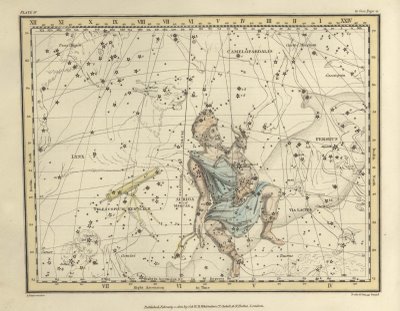 Map of the Stars - 1822