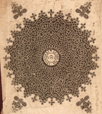 Annals of Ulster knotwork bookplate