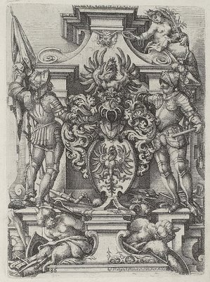 Doric engraving by Dietterlin 1598 - baroque