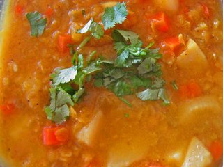  Spicy Lentil Soup