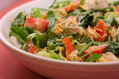 Southwest Chicken Salad with Chipotle Ranch Dressing  Kalyns Kitchen