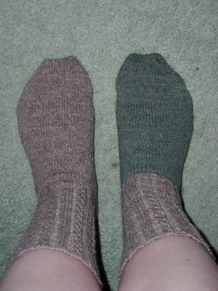 Alpaca Left-Over Socks