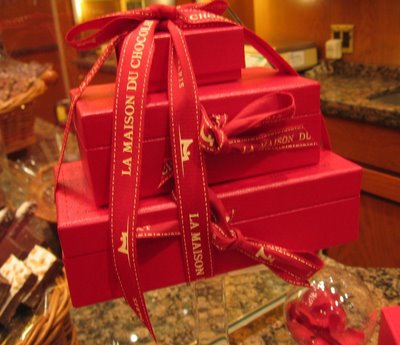 La Maison du Chocolat Valentine special valise