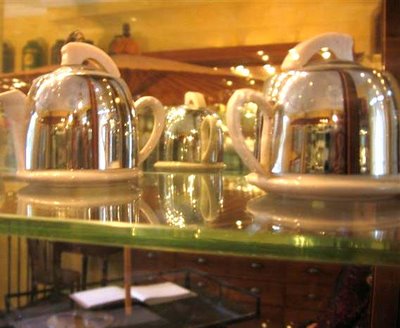 Art Déco tea pots