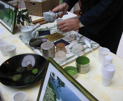 Green tea tasting at Le Festival de The
