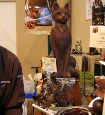 Salon du Chocolat cat