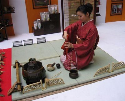 Janpanese tea ceremony at Le Festival de The
