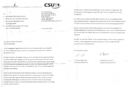 CSU Rundschreiben