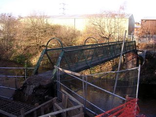 Gorsey Bank footbridge, 26/11/06