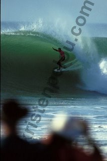 Photographe photo de surf a hossegor, Andy Irons sur la vague de la victoire à la Gravière