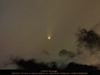 Imagen del cometa C/2006 P1 (McNaught)