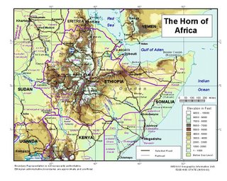 Horn of Africa, US State Dept. INR/GGI Date: April 2000