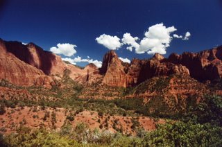 Kolob Canyon and the hanging valleys. Part of Zion National Park, UT - (c) lawhawk 2006