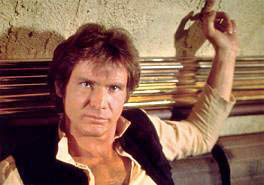 Picture: Han Solo sitting at the table in the Mos Eisly cantina