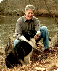 Mike Nifong with his dog