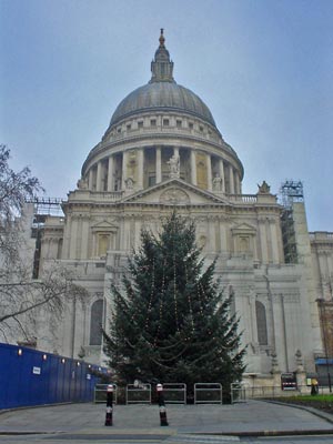 Christmas at St Paul's Cathedral
