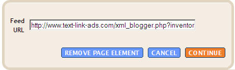 Text Link Ads in Blogger 2