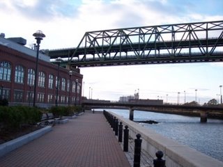 photo of the Mystic Tobin Bridge from Building 114