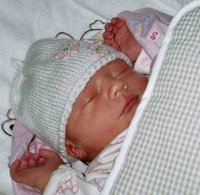 newborn baby knit cap