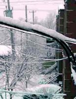 Snow Electric Wires