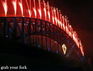 Sydney nye midnight fireworks