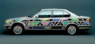1991 BMW 525i Art Car by Esther Mahlangu 3