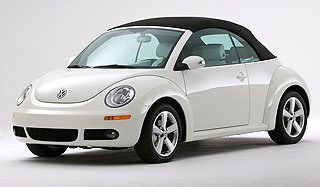 2007 Volkswagen New Beetle Convertible Triple White Special Edition