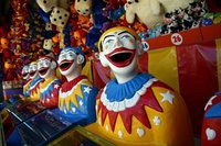 Wide-Mouthed Carnival Clowns