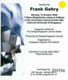 Gehry lecture