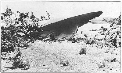Flying Saucer Crash