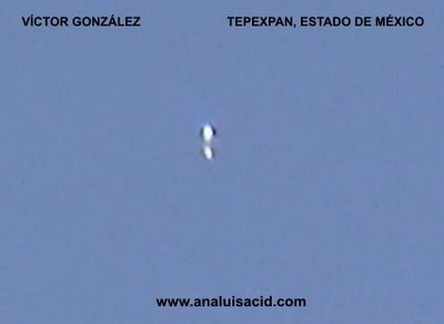 UFO OVER TEPEXPAN, MEXICO (B)