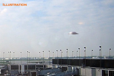 UFO Over O’Hare Airport