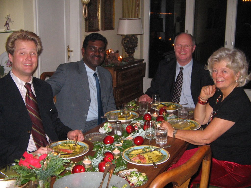 Sub Continent Flavours: Dinner with a German family on Christmas Eve