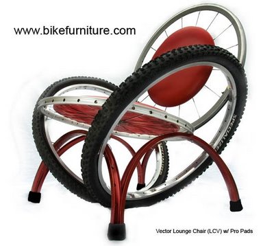 turn a old bicycle into new model furniture