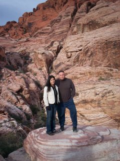 Carmen and Ronnie at Red Rock